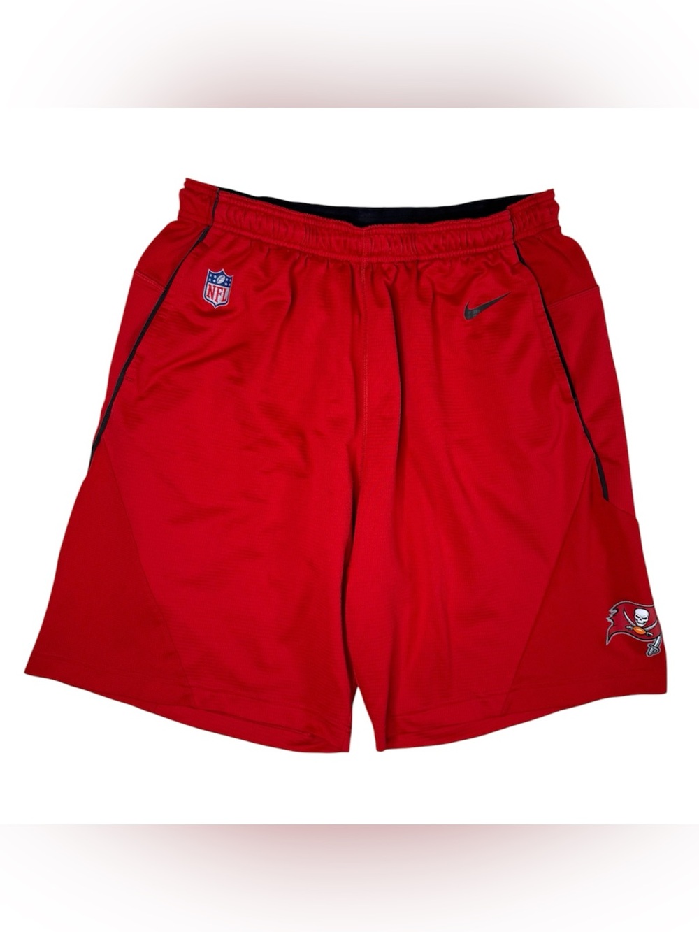 Nike Dri-Fit NFL On Field Tampa Bay Buccaneers Bucs Athletic Shorts Red Men's XL